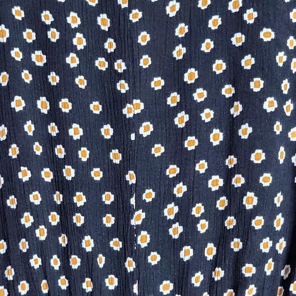 Amuse Society COASTAL ESCAPE Black Gauze Wrap Lined Romper Shorts Women Size S - Picture 8 of 8